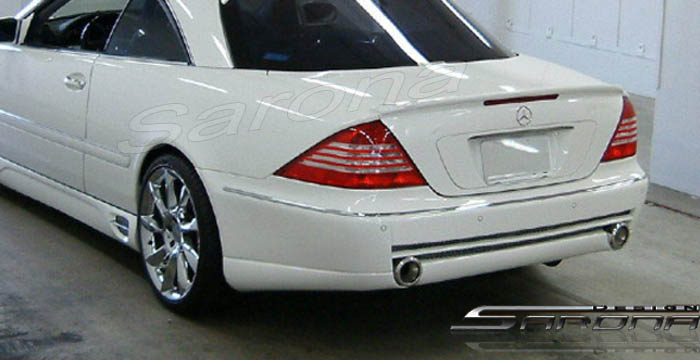 Custom Mercedes CL Rear Bumper  Coupe (2000 - 2006) - $650.00 (Part #MB-005-RB)